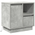 Szafka nocna  z LED Betonowy Szary 50x34,5x50 cm