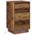 Szafka nocna  z LED Stare Drewno 39x34,5x65 cm Drewno inżynieryjne
