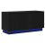 Szafka RTV  Czarny 100x38x49 cm Drewno inżynieryjne