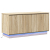 Szafka RTV  Sonoma Oak 100x38x49 cm Materiał drewnopochodny