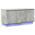 szafka telewizyjna  w szarym betonie 100x38x49 cm materiał drewnopochodny