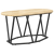 Stolik kawowy Sonoma Oak 80x40x40,5 cm z drewna inżynieryjnego i metalu