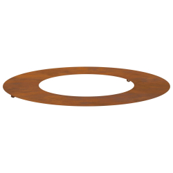 Donica ze stali corten Stal corten 70 cm średnicy Trwała