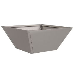 Donica metalowa Stal odporna 35 x 35 x 15 cm Trwała