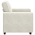 Sofa Fotel Kremowy 60 cm Aksamit