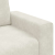 Sofa Fotel Kremowy 60 cm Aksamit