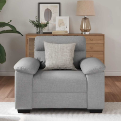 Sofa Fotel Cloud Grey 60 cm Tkanina