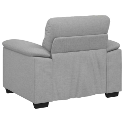 Sofa Fotel Cloud Grey 60 cm Tkanina