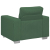Sofa Fotel Jungle Green 60 cm Tkanina Corduroy