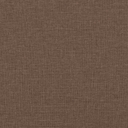 Sofa 2-osobowa, brązowa, 140 cm, tkaniną