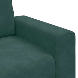 Sofa Fotel Ciemnozielony 60 cm Aksamit