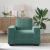 Sofa Fotel Ciemnozielony 60 cm Aksamit