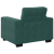 Sofa Fotel Ciemnozielony 60 cm Aksamit