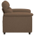 Sofa Fotel Brązowy 60 cm Tkanina