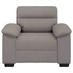 Sofa Fotel Taupe 60 cm Tkanina