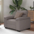 Sofa Fotel Taupe 60 cm Tkanina