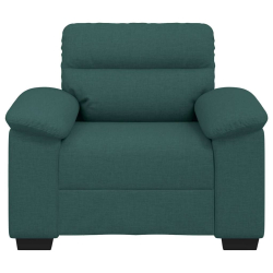 Sofa Fotel Ciemnozielony 60 cm Tkanina