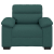 Sofa Fotel Ciemnozielony 60 cm Tkanina