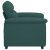 Sofa Fotel Ciemnozielony 60 cm Tkanina