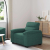 Sofa Fotel Ciemnozielony 60 cm Tkanina