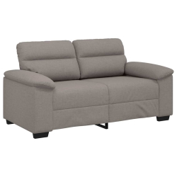 Sofa 2-osobowa Taupe 120 cm Tkanina