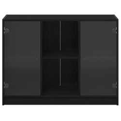 Szafka Biała Dąb 102x37x75,5 cm Drewno Kompozytowe
