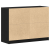 Szafka Biała Dąb 102x37x75,5 cm Drewno Kompozytowe