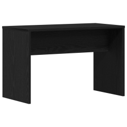 Zestaw toaletkowy z oświetleniem LED czarny dąb, materiał drewnopochodny, Toaletka LED w czarnym dębie, 60x40x140 cm, wykonana z materiału drewnopocho