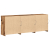 Komoda z lampkami LED Stare drewno 181,5x37x67 cm z drewna inżynieryjnego
