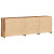 Szafka z lampkami LED Stare Drewno 202x37x67 cm Drewno Inżynieryjne