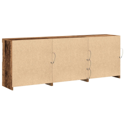 Szafka z oświetleniem LED Stare drewno 181,5 x 37 x 67 cm