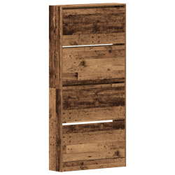 Szafka na buty Stary styl Drewno kompozytowe 80 x 21 x 163.5 cm