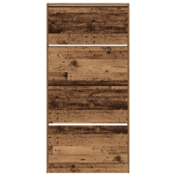 Szafka na buty Stary styl Drewno kompozytowe 80 x 21 x 163.5 cm
