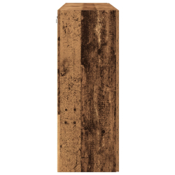 Szafki Wiszące 2 szt Stare Drewno 139x34x90 cm Drewno Inżynieryjne