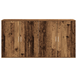 Komody 2 szt. Stare drewno 79x38x80 cm Drewno inżynieryjne