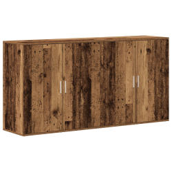 Komody 2 szt. Stare drewno 79x38x80 cm Drewno inżynieryjne