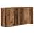 Komody 2 szt. Stare drewno 79x38x80 cm Drewno inżynieryjne