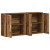 Komody 2 szt. Stare drewno 79x38x80 cm Drewno inżynieryjne
