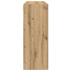 Szafki wiszące 2 sztuki Dąb rzemieślniczy 69,5x34x90 cm Drewno sztuczne