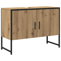 Zestaw mebli łazienkowych 2-częściowy Artisan Oak z drewna inżynieryjnego