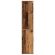 Wysoki schowek Stare Drewno 80x33x150 cm Drewno inżynieryjne