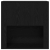 Highboard Czarny Dąb 80x33x150 cm Drewno drewnopochodne