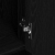 Highboard Czarny Dąb 80x33x150 cm Drewno drewnopochodne