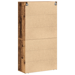 Wysoka szafka Stare drewno 80x33x150 cm Drewno inżynieryjne