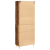 Wyższa Szafka Stare Drewno 69.5x34x180 cm Drewno Inżynieryjne