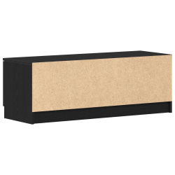 Szafka RTV Czarny Dąb 102x35x36,5 cm Z materiałów drewnopochodnych