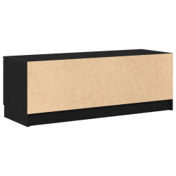 Szafka RTV Czarny Dąb 102x35x36,5 cm Materiał drewnopochodny