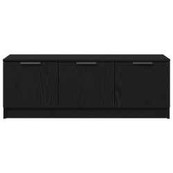 Szafka RTV Czarny Dąb 102x35x36,5 cm Materiał drewnopochodny