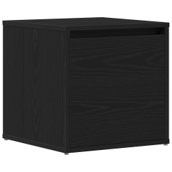Szafka z szufladami Czarny Dąb 40,5x40x40 cm Materiał drewnopochodny