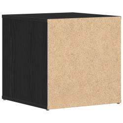 Szafka z szufladami Czarny Dąb 40,5x40x40 cm Materiał drewnopochodny